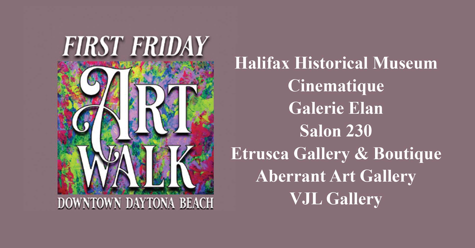 First Friday Art Walk Daytona Beach